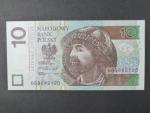 10 Zlotych 2016 série BB, BNB. B859b