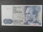 10.000 Pesetas 1985, bez série, BNB. B627a