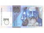50 Sk 1.8.1993 s. A (2000), přítisk Bi-milénium, Pi. 35