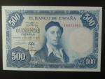 500 Pesetas 1954, série S, BNB. B614a, Pi. 148