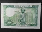 1000 Pesetas 1965, série H, BNB. B617a, Pi. 151