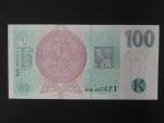100 Kč 2019 s. M 20 s přítiskem ČNB 100 LET Kč 1919 - 2019