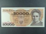 20.000 Zlotych 1.2.1989 série AM, BNB. B842a