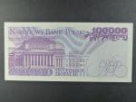 100.000 Zlotych 16.11.1993 série AE, BNB. B850a