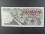 2.000.000 Zlotych 14.8.1992 série A 