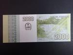 ANGOLA, 2000 Kwanzas 2012, BNB. B550a