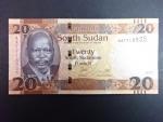 JIŽNÍ SÚDÁN, 20 Pounds 2015, BNB. B113a