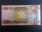 JIŽNÍ SÚDÁN, 20 Pounds 2015, BNB. B113a