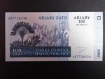 MADAGASKAR, 100 Ariary 2004, varianta podpisu 1, BNB. B320a