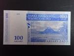 MADAGASKAR, 100 Ariary 2004, varianta podpisu 1, BNB. B320a