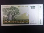 MADAGASKAR, 2000 Ariary 2008, BNB. B327a