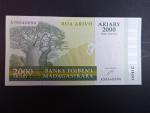 MADAGASKAR, 2000 Ariary 2003, BNB. B317a