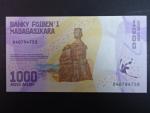 MADAGASKAR, 1000 Ariary 2017, BNB. B335a