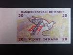 TUNIS, 20 Dinars 1992, BNB. B528a