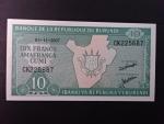 BURUNDI, 10 Francs 2007, BNB. B214l