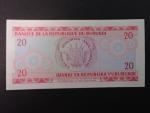 BURUNDI, 20 Francs 1991, BNB. B215h