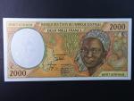 STŘEDOAFRICKÉ STÁTY-KONGO, 2000 Francs 2000 C, BNB. B103Cg