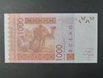 ZÁPADNÍ AFRIKA, MALI, 1000 Francs 2013 D, BNB. B121Dm