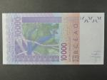 ZÁPADNÍ AFRIKA, POBŘEŽÍ SLONOVINY, 10.000 Francs 2013 A, BNB. B124Am