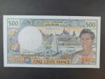 FRANCOUZSKÝ PACIFIK, 500 Francs 2004, BNB. B101e,  Pi. 1e