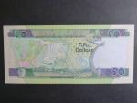 ŠALAMOUNOVY OSTROVY, 50 Dollars 2001, BNB. B214a, Pi. 24