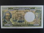 FRANCOUZSKÝ PACIFIK, 5000 Francs 2010, BNB. B103i, Pi. 3