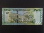 GUYANA, 5000 Dollars 2013, BNB. B118a, Pi. 40