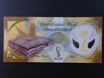KATAR, 22 Riyals 2022, BNB. B210a