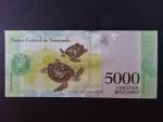 VENEZUELA, 5000 Bolivares 2017, BNB. B367b, Pi. 97