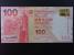 AZIE - HONG KONG, Bank of China 100 Dollars 2010, BNP. B918a, Pi. 343