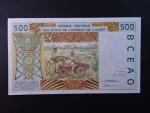 ZÁPADNÍ AFRIKA, POBŘEŽÍ SLONOVINY, 500 Francs 1997 A, BNB. B115Ag