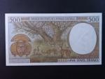 STŘEDNÍ AFRIKA-GABON, 500 Francs 2000 L, BNB. B101Le