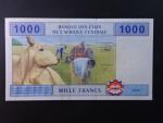 STŘEDOAFRICKÉ STÁTY-KONGO, 1000 Francs 2002 T, BNB. B107Ta