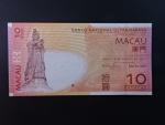 MAKAO, Banco National 10 Patacas 2010, BNB. B068b, Pi. 81A