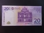 MAKAO, Bank of China 20 Patacas 2008, BNB. B214a, Pi.109