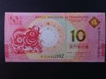 MAKAO, Banco National 10 Patacas 2021, BNB. B083a