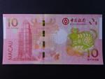 MAKAO, Bank of China 10 Patacas 2020, BNB. B227a