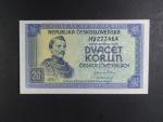 20 Kčs 1945 série HV