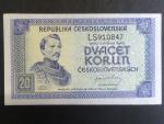 20 Kčs 1945 série LS
