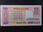 LIBANON, 5000 Livres 2001, BNB. B522a, Pi. 79