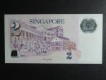 SINGAPUR, 2 Dollars 2011, BNB. B208e, Pi. 46