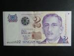 SINGAPUR, 2 Dollars 1999, BNB. B132a, Pi. 38