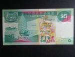 SINGAPUR, 5 Dollars 1989, BNB. B121a, Pi. 19
