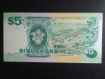 SINGAPUR, 5 Dollars 1989, BNB. B121a, Pi. 19