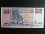 SINGAPUR, 2 Dollars 1997, BNB. B129a, Pi. 34