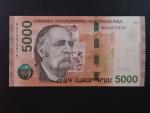 ARMÉNIE, 5000 Dram 2018, BNB. B321a