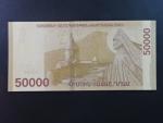 ARMÉNIE, 50000 Dram 2018, BNB. B324a