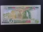 VÝCHODOKARIBSKÉ STÁTY - St. Vincent and Grenadines, 5 Dollars 2003 V, BNB. B226v, Pi. 42