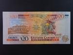VÝCHODOKARIBSKÉ STÁTY - Dominica, 20 Dollars 2004 D, BNB. B228d, Pi. 44