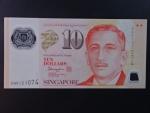 SINGAPUR, 10 Dollars 2015, BNB. B210k, Pi. 48